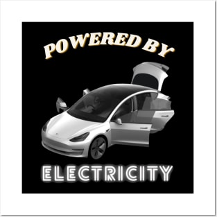 Powered by Electricity Posters and Art